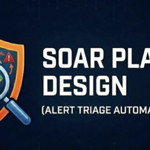 SOAR Playbook Design (Alert Triage Automation)