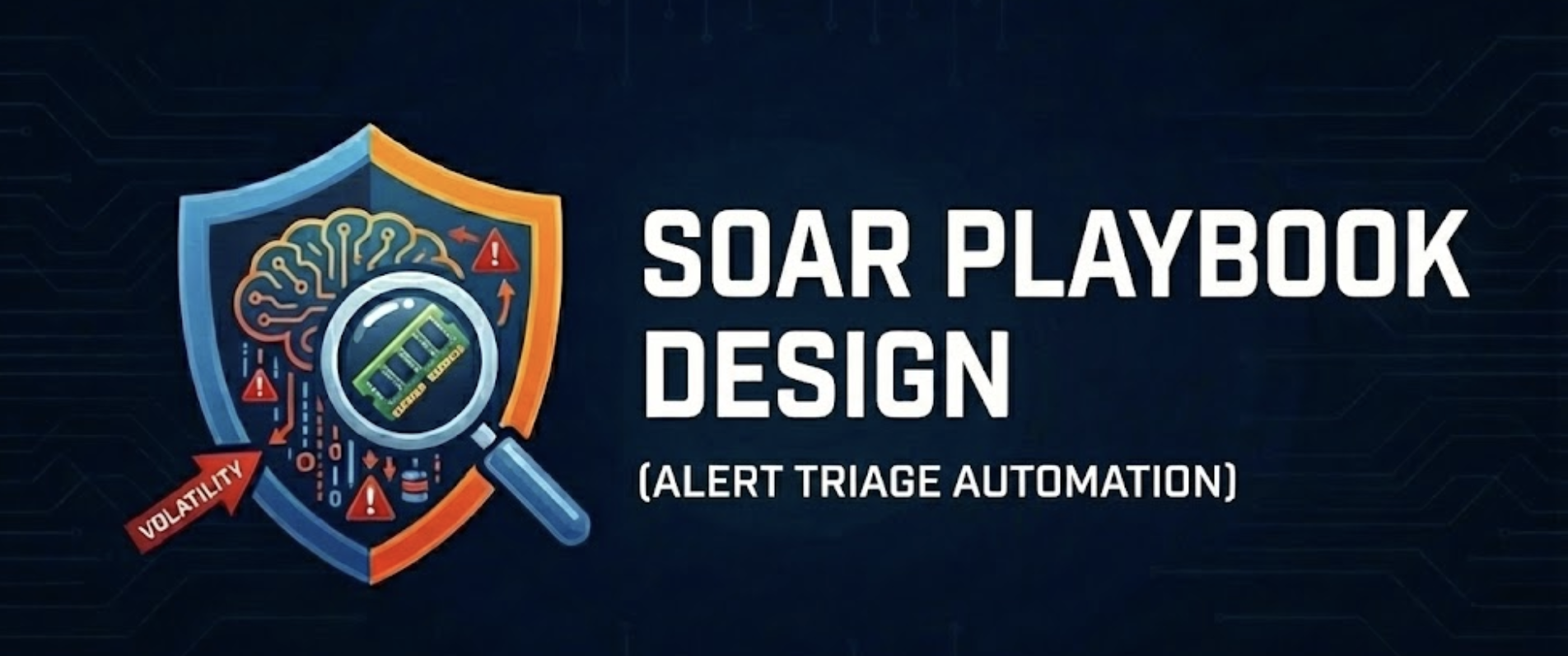 SOAR Playbook Design (Alert Triage Automation)